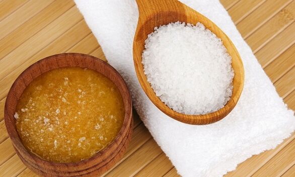 Alimentación de miel y sal para el tratamiento de la artrosis de la rodilla