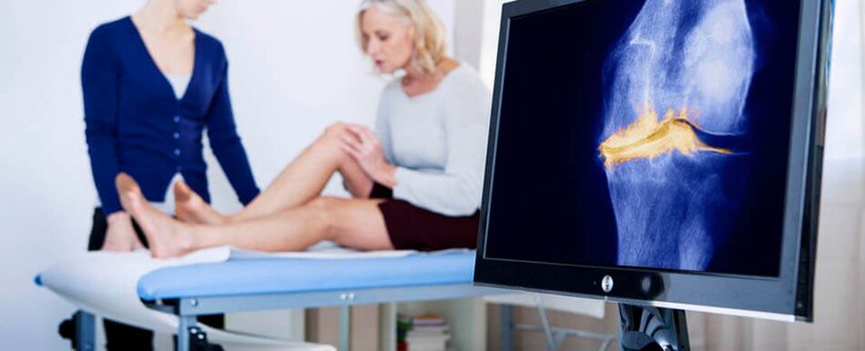 Diagnóstico de la causa del dolor de rodilla.
