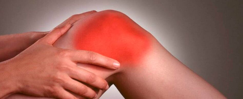 dolor en la articulación de la rodilla foto 3