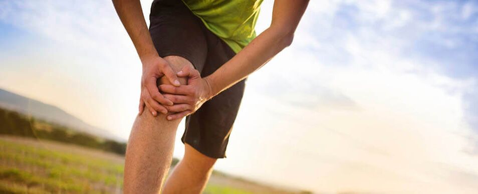 dolor en la articulación de la rodilla foto 5